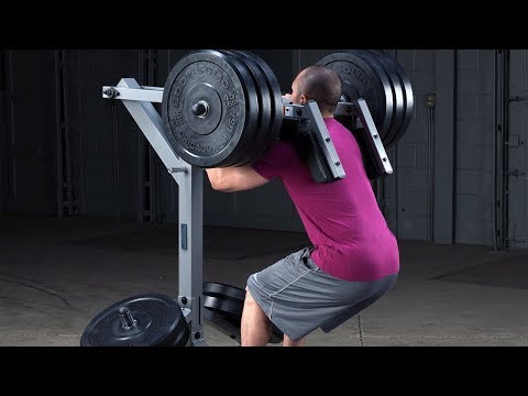 Load and play video in Gallery viewer, Body Solid - Leverage Squat/Calf Machine - GSCL360