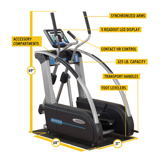 Endurance - E5000 Premium EllipticalI Trainer - E5000