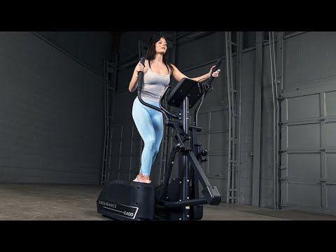 Load and play video in Gallery viewer, Endurance - E400 Elliptical Trainer - E400

